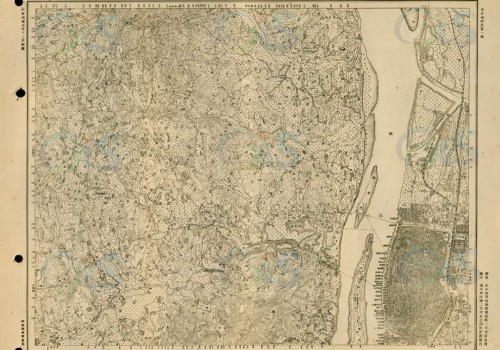 1934年湖南省两万五千分一地形图(345幅)