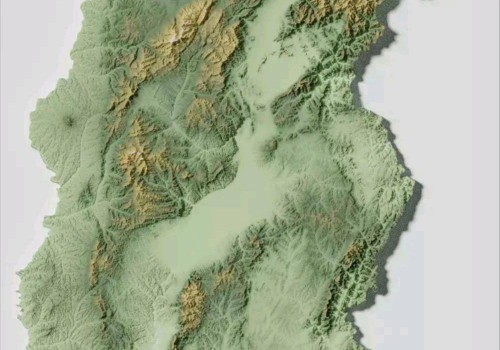 山西省地形地势图下载(5P)