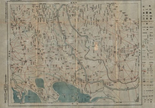1908年清直隶省十万地形图(彩版268幅)