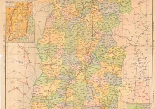 1941年山西分县详图