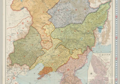 1932年最新伪满洲国地图