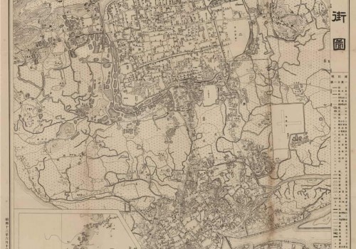 1938年福州市街图