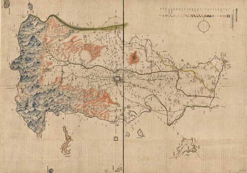 1910年安阳县全境舆图_安阳老地图