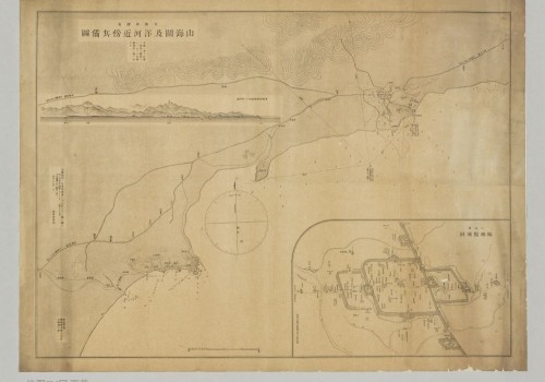 直隶省山海关及洋河附近兵备图