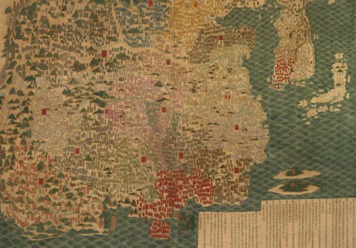 1594年天下舆地图超清