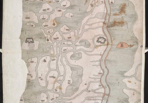 1757年两淮盐河图