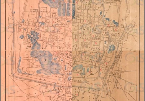 1935年开封城关地籍总图