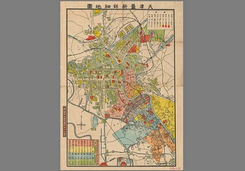 1924年天津最新详细地图