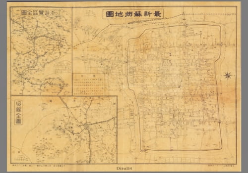 1949年最新苏州地图