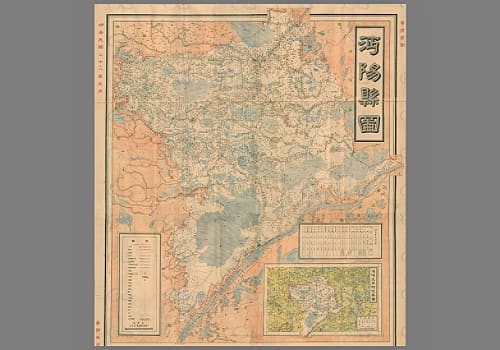 1932年沔阳县(仙桃)图