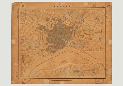 1947年南阳县城厢图(2拼)